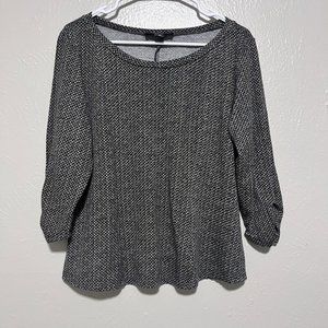 Perception New‎ York Womens 3/4 Sleeve Blouse Top Size 16